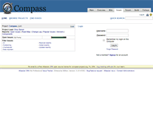 Tablet Screenshot of issues.compass-project.org